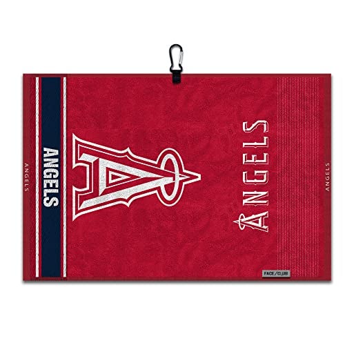 Team Effort Los Angeles Angels Face/Club Jacquard Towel