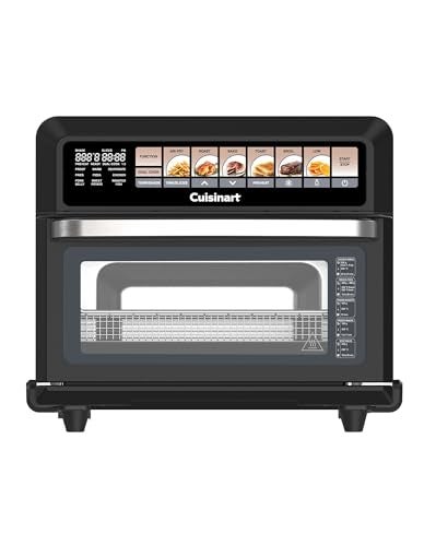 Cuisinart Air Crisp Pro Multi-functional Combi Oven, Matte Black, 39.4x42x35.5cm, 17L, 10 Functions, 1630W, Stainless Steel Interior, Digital Touch LED, Dual-Speed Convection