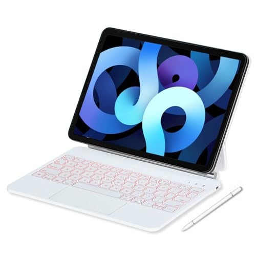 iXTRA Magic iPad Keyboard Case with Floating Cantilever Stand Trackpad Backlight