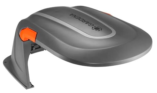 Gardena Robotic Lawnmower Garage, Black/Grey/Orange