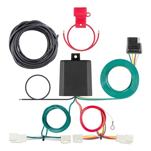 CURT 56434 Vehicle-Side Custom 4-Pin Trailer Wiring Harness Select Toyota RAV4