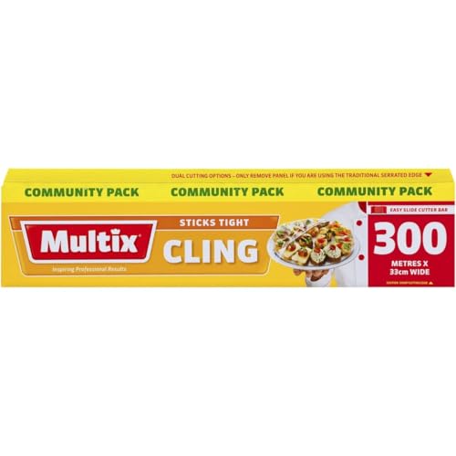 Multix Cling Wrap Community Pack, 300 Meter Length x 33 cm Wide