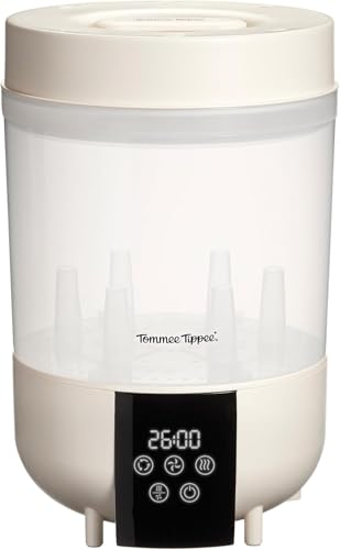 Tommee Tippee Quickdry Steriliser, 6 Bottle Steam Steriliser and Dryer, 4 Modes, 26 Minute Cycle