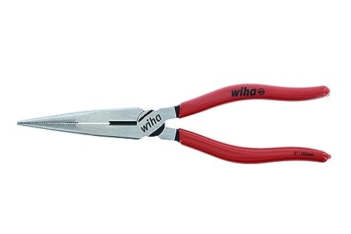 Wiha 32621 Long Nose Pliers With Cutters, 8-Inch