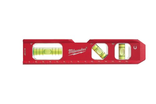 Milwaukee 4932459097 932459097 Billet Torpedo Level, Red/Black