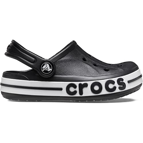 Crocs Kids Bayaband Clog, Black, J1
