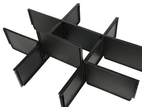 YETTAT 48-22-8473 Packout Dividers For Milwau-kee Packout 3 Drawer Dividers Tool Box (Black)