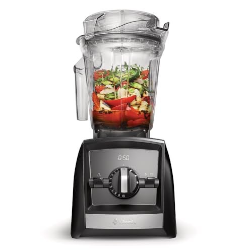 Vitamix A2500i Ascent Series High Performance Blender Black 2L Powerful 10-Speed Blender with 3 Program Settings and 10-Year Warranty