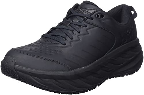 HOKA ONE ONE Men's Bondi SR Running Shoe (Black/Black, Numeric_11)