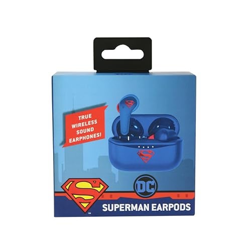 OTL Comics Superman TWS Wireless Earpods