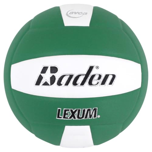 Baden | Lexum | Premium Composite Microfiber | Indoor Official High School Game Volleyball | 13U to 18U | Official Size + Weight