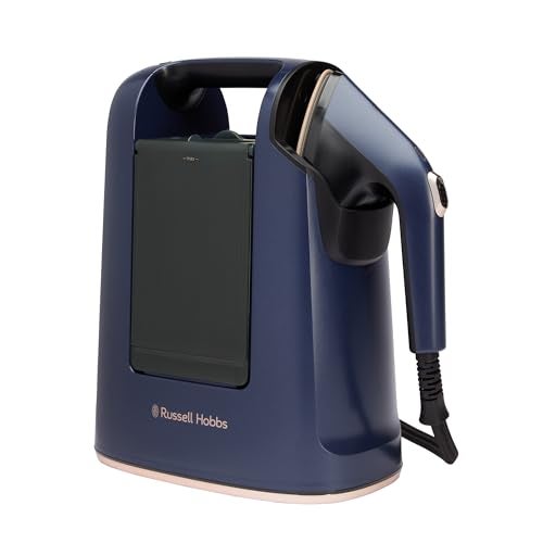 Russell Hobbs Supreme Steam Maestro Handheld Steamer, RHC2760, Neat & Portable Design, Large 750ml Water Tank, 2-in-1 Steamer & Iron, Sanitise & Refresh
