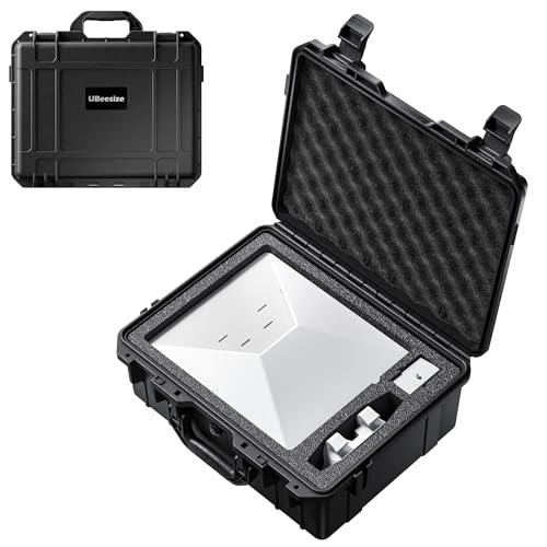 UBeesize Starlink Mini Case, Waterproof Hard Protective Case with Precision Cut Foam for Starlink Mini Satellite Dish and Accessories Storage, Portable Carrying Case for RV Traveling and Camping