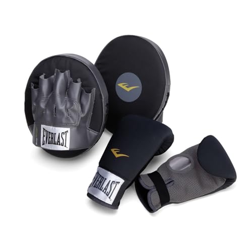 Everlast Boxing Fitness Kit, Black/Grey