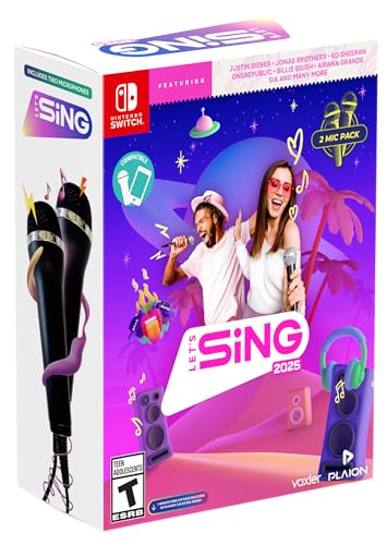 Let'S Sing 2025 (2-Mic Bundle) for Nintendo Switch