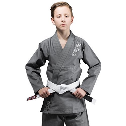 Venum Unisex Teen Child BJJ gi, Grey, C3 US