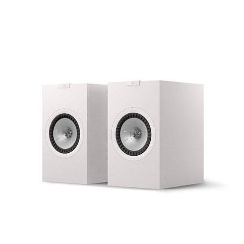 KEF Q3 Meta Bookshelf Speaker (White, Pair)