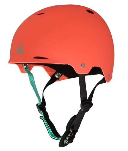 Triple Eight Gotham Water Helmet, Small, Neon Tangerine Matte