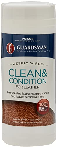 Guardsman Clean & Condition Weekly Wipes