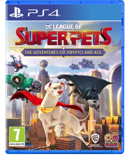 Outright Games DC League of Super-Pets: The Adventures of Krypto and Ace PlayStation 4 Game