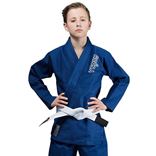 Venum Unisex Teen Minimalist BJJ gi, Blue, C1 US