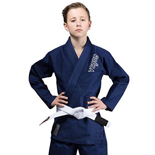 Venum Unisex Teen Minimalist BJJ gi, Navy/Blue, C0 US