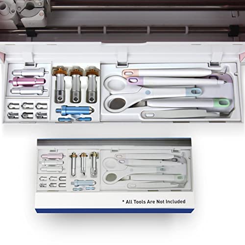 Tools Organizer Insert for Cricut Maker/Maker 3, Maker Cutting Blade Tray Tool Caddy, Blade Storage Drawer Insert