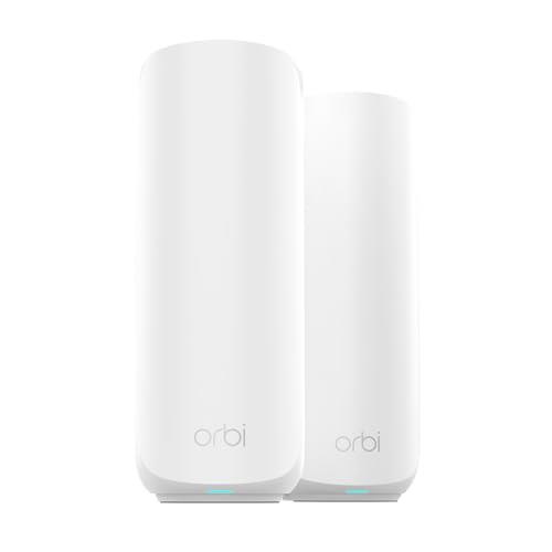 New Netgear Orbi 370 Series Dual-Band Mesh WiFi 7 Router (Newest Model) NBN Upgrade Speed Ready Supports Internet Plans up to 2.5Gps, 4K Streaming, Gaming and More, 2 Pack