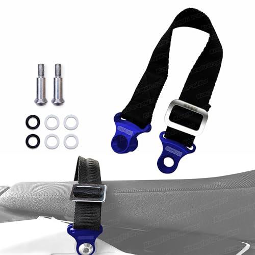 Rear Adjustable Rescue Strap Pull Strap Rope for YZF250 YZ250F YZF450 YZ450F WR250F WR450F YZ125 YZ250 YZ125X YZ250X, YZ250FX YZ450FX, YZ85 2002-2021 Surron Ultra Bee. Thread Length 12mm