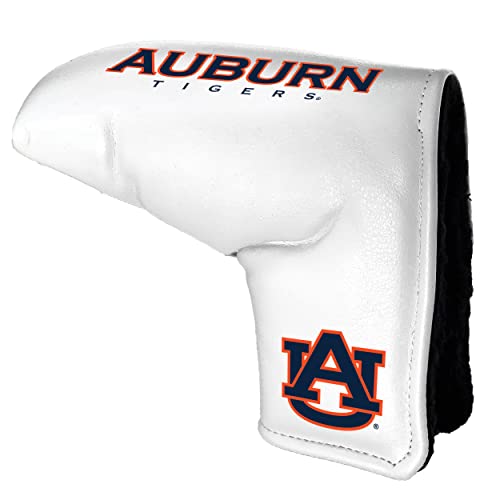 Team Golf NCAA Auburn Tour Blade Putter Cover (White) - Printed Team Golf NCAA Tour Blade Putter Cover (White), Fits Most Blade Putters, Scotty Cameron, Taylormade, Odyssey, Titleist, Ping, Callaway