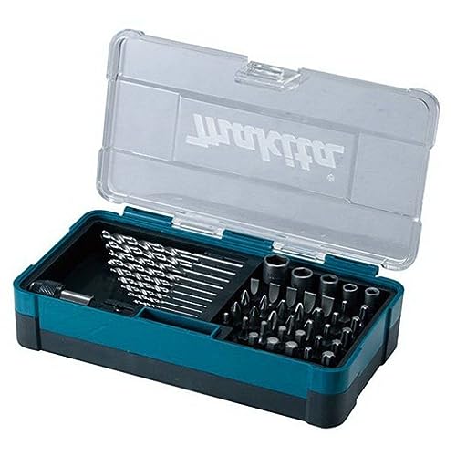 Makita Drill with Screwdriver and Socket (48 Pieces Set)