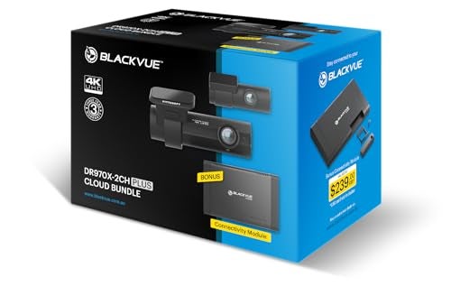 BlackVue DR970X-2CH-64 Cloud Bundle 4K Dash Cam with Free LTE Connectivity Module