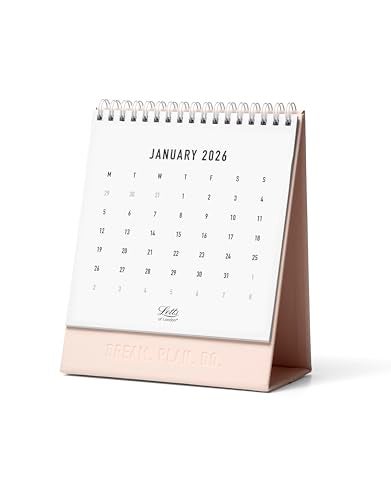 Conscious Desk Calendar Rosewater