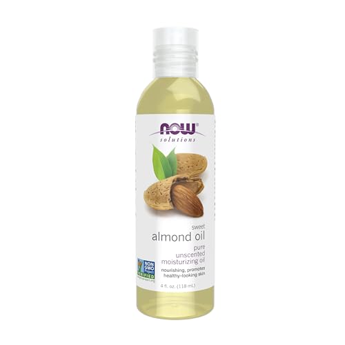 NOW Sweet Almond Oil, 4-Ounce