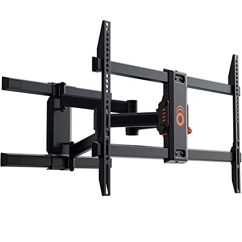 ECHOGEAR EGLF Twist New & Improved Articulating TV Mount, Swivel & Tilt, Compatible with 16-65 Inch Screens, Wall Mount for TCL, Samsung, Vizio & More