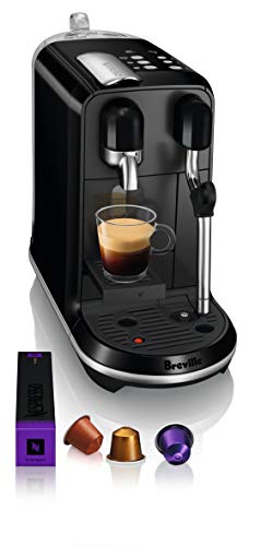 Breville Nespresso Creatista Uno Coffee Machine by Breville, Black Sesame, BNE500BKS