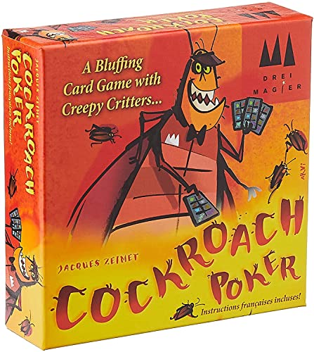 Lion Rampant SCH87143 Current Edition Cockroach Poker Board Game