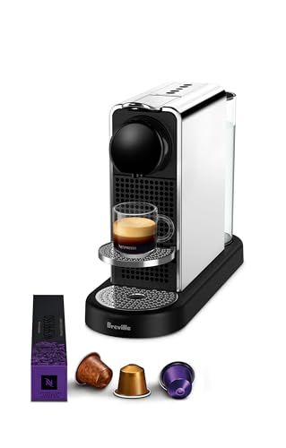 Nespresso CitiZ Platinum Coffee Machine by Breville, BEC520PSS4JAN1