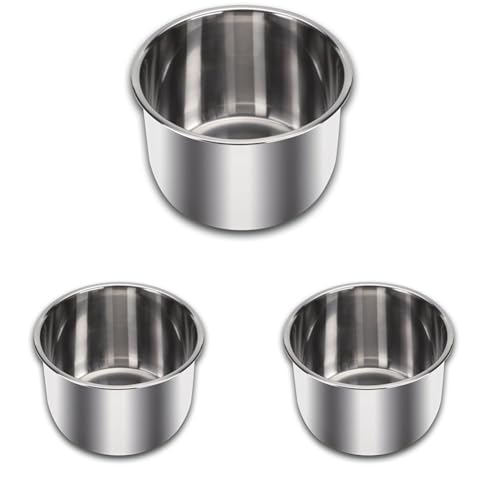 Instant Pot Genuine Stainless Steel Inner Cooking Pot, 5.7L (Pack of 3)