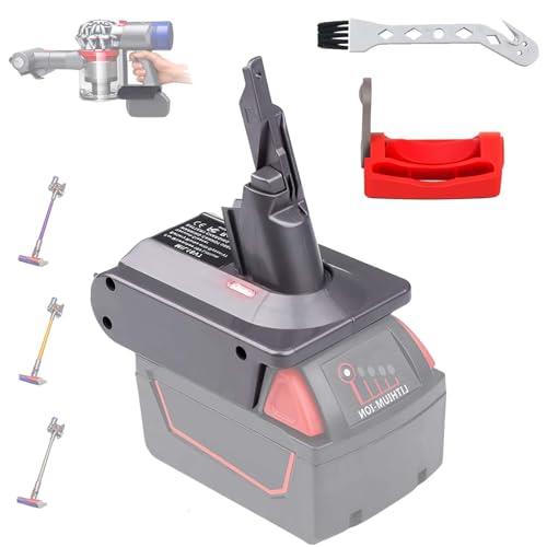 for Dyson V7 V8 Battery Adapter for Dyson V7 V8 SV11 Animal Cordless Stick Vacuum Cleaner Handheld Vacuum Converter