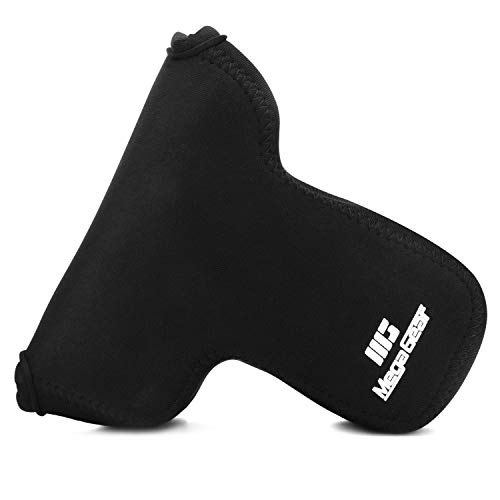 MegaGear MG1761 Compatible Ultra Light Neoprene Camera Case with Canon EOS M6 Mark II, Black, 18-150mm (MG1761)