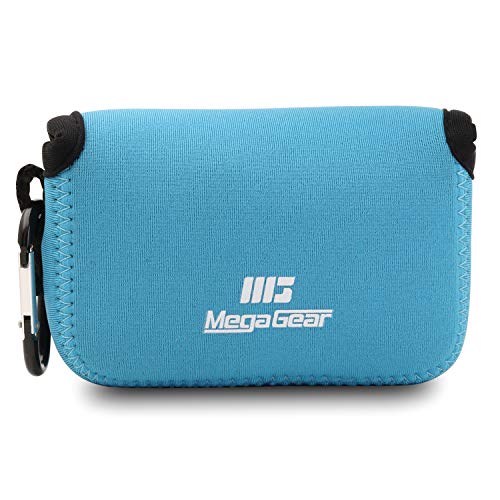MegaGear MG082 Sony Cyber-Shot DSC-RX100 VI, DSC-RX100 V, DSC-RX100 IV, DSC-RX100 III, DSC-RX100 II Ultra Light Neoprene Camera Case - Blue