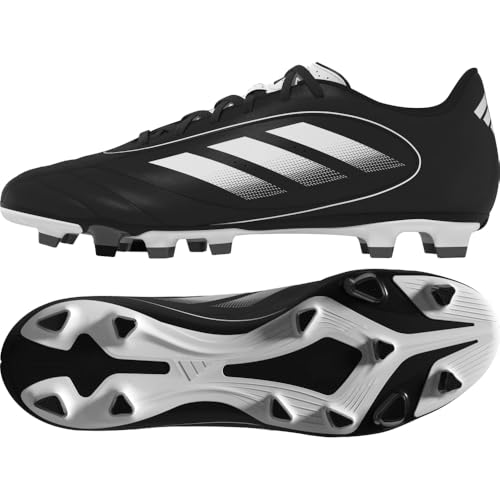 adidas Performance Goletto IX Firm Ground/Multi Ground Adult's Football Boots, Core Black/White/Core Black, 14 US Womens/13 US Mens