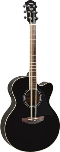 Yamaha CPX600 Acoustic-Electric Guitar - Black