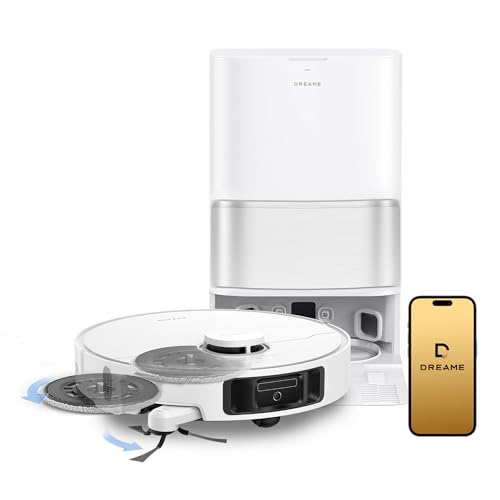 dreame L10s Ultra Gen3 dreame Robot Vacuum and Mop, 25,000PA Power Suction, MopExtend™ RoboSwing Technology, Self -Empty for 100 Days, Auto Mop Washing, Pet Zone Cleaning,App Control, All in one