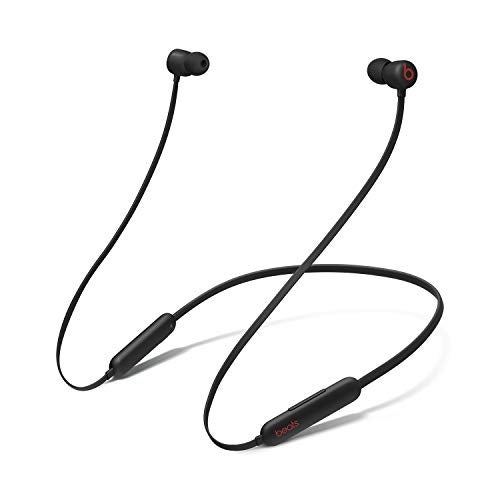 Beats Flex Wireless Earphones – Apple W1 Headphone Chip, Magnetic Earbuds, Class 1 Bluetooth, 12 Hours of Listening Time - Black (Latest Model)