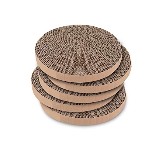 Best Pet Supplies, Inc. Catify by - Spin and Scratch Replacement Pads (5 Pack)