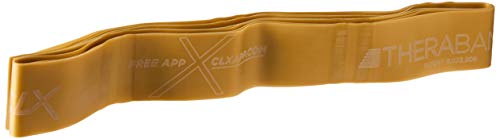 TheraBand Gold Max Elite Resistance Band, 1.5m (5ft), Portable Gym Equipment for Home & Travel Workouts, Strength Training, Rehabilitation, Aquatic Exercises