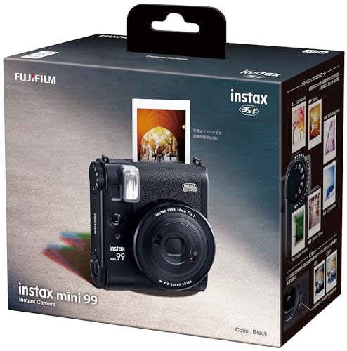 Fujifilm Instax Mini 99 Instant Camera, Black, INS MINI 99 TH