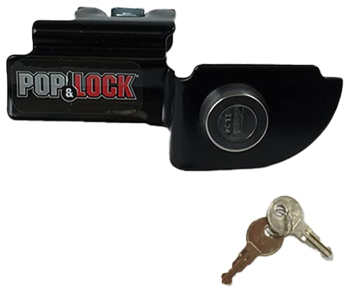 Pop & Lock PL3600 Black Manual Tailgate Lock for Mitsubishi Raider/Dodge